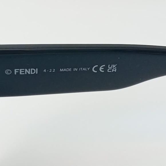 Fendi Smoke Cat Eye Ladies Sunglasses FE40070I 01A - Picture 6 of 9